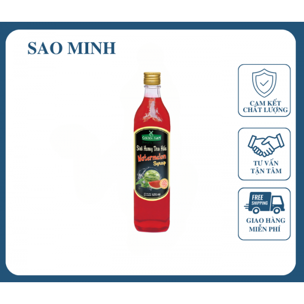 Syrup Dưa Hấu - Golden Farm 520ml